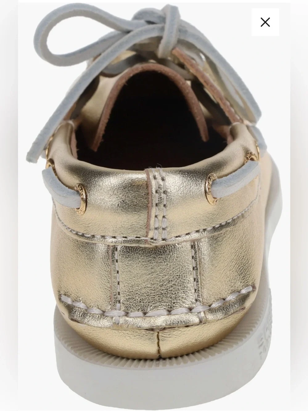 ✨NEW Sperry Metallic Gold Kids Boat Shoes✨